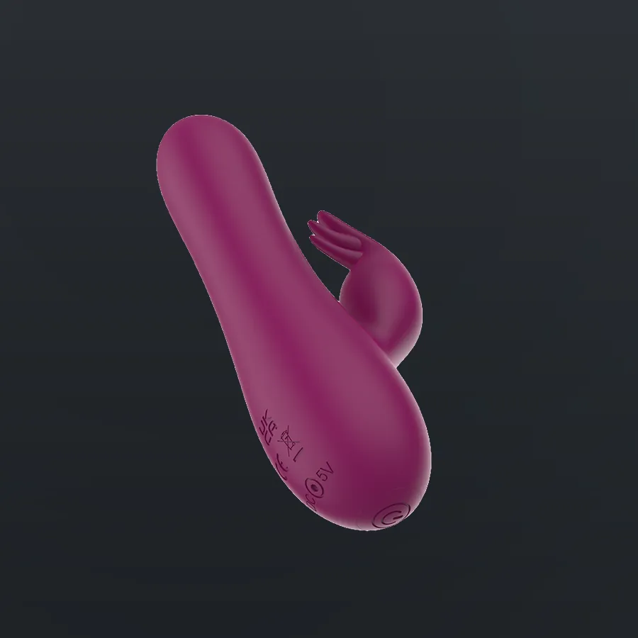 Dual-Motor Rabbit-Vibrator A0170 — Detailaufnahme 2, Artikelnummer A0170