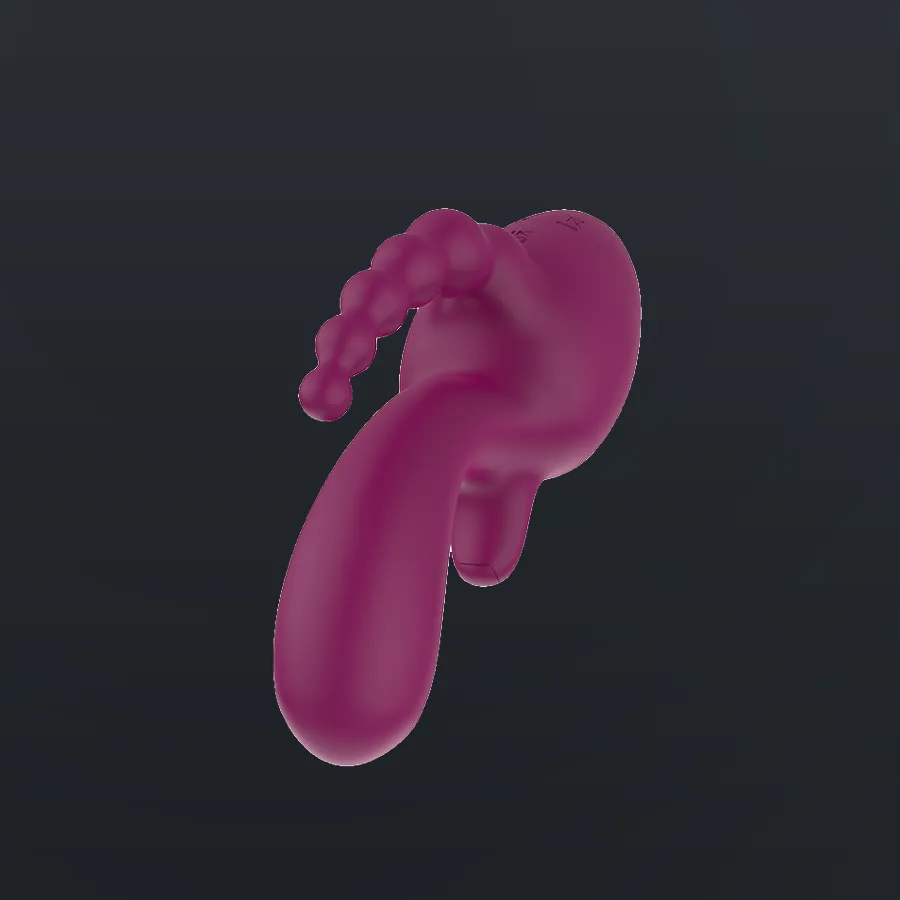 Rabbit-Vibrator mit dreifacher Stimulation A0182 — Detailaufnahme 3, Artikelnummer A0182
