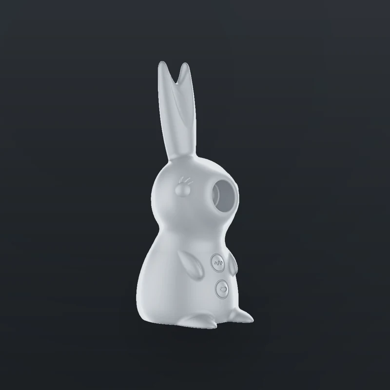 Love Bunny Saug- und Zungenvibrator EVo-062 — Detailaufnahme 2, Artikelnummer EVo-062