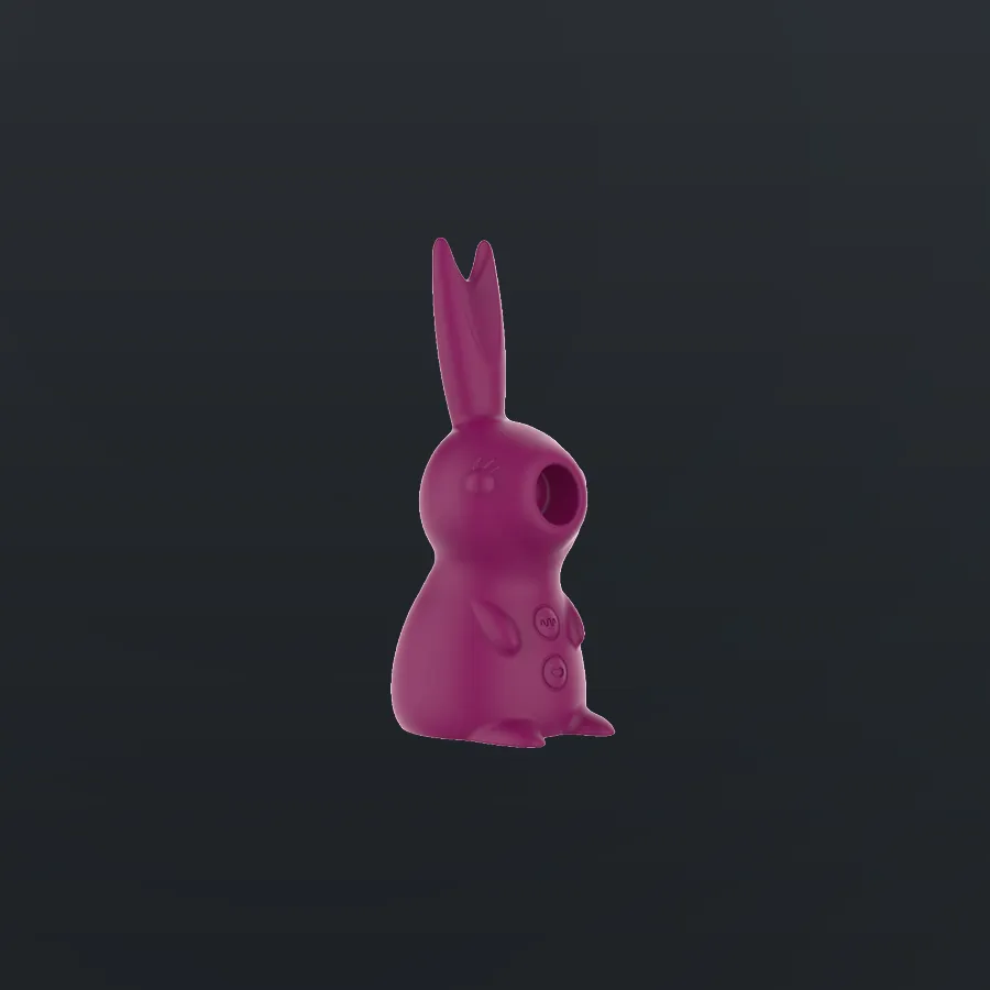 Love Bunny Saug- und Zungenvibrator EVo-062 — Detailaufnahme 2, Artikelnummer EVo-062